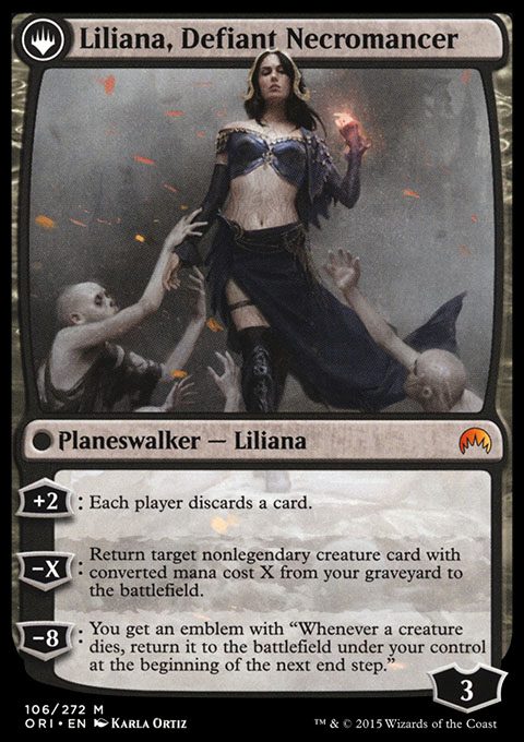 Liliana, Defiant Necromancer