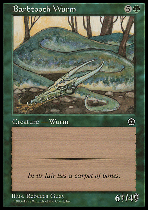 Barbtooth Wurm