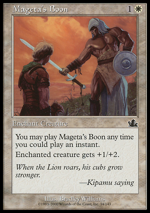 Mageta's Boon