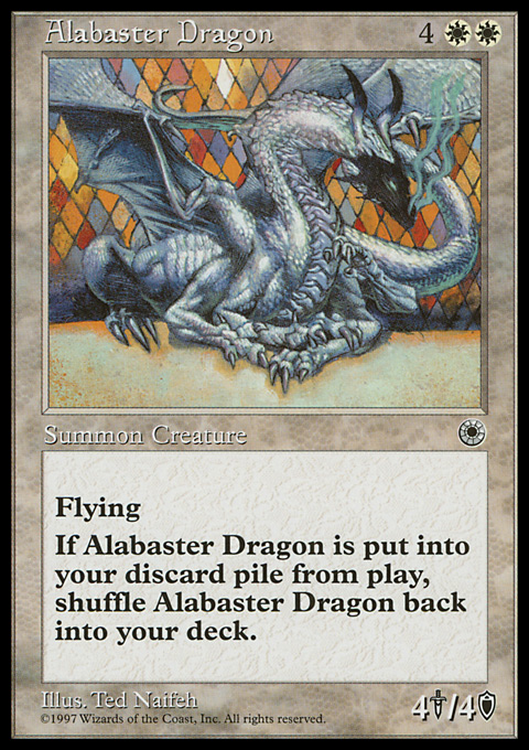 Alabaster Dragon