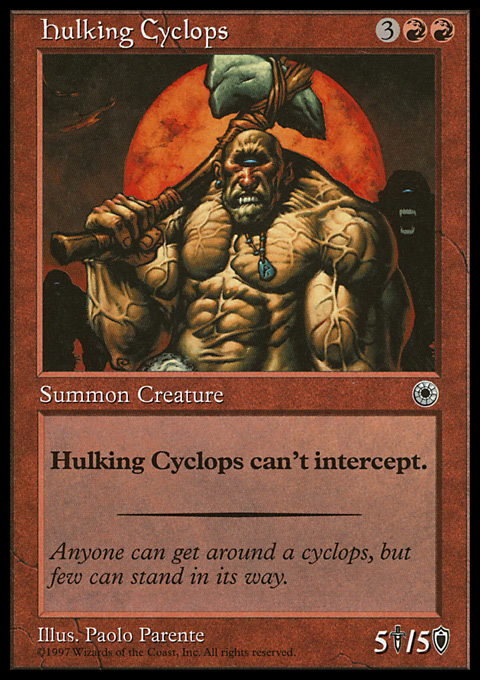 Hulking Cyclops