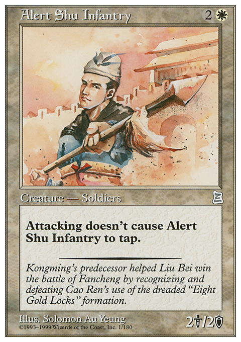 Alert Shu Infantry