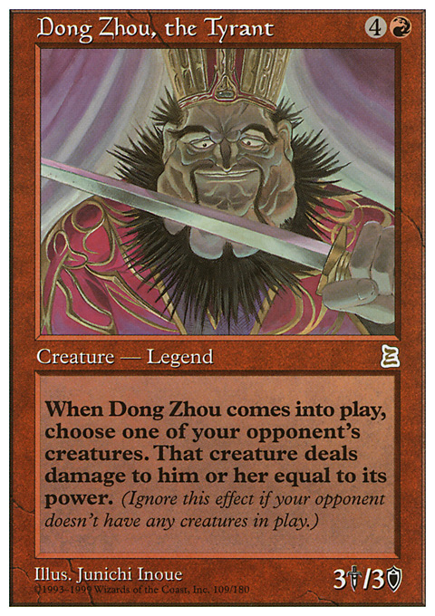 Dong Zhou, the Tyrant