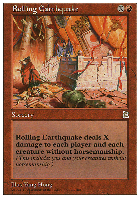 Rolling Earthquake