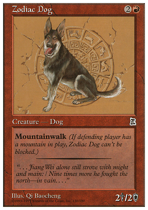 Zodiac Dog