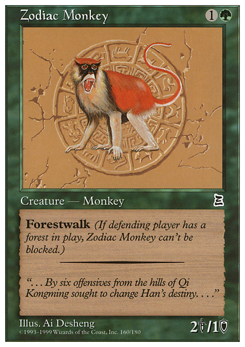 Zodiac Monkey