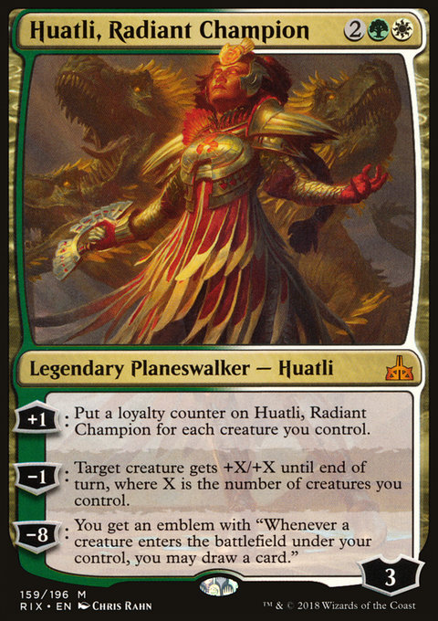 Huatli, Radiant Champion