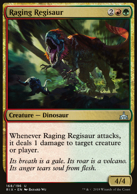 Raging Regisaur