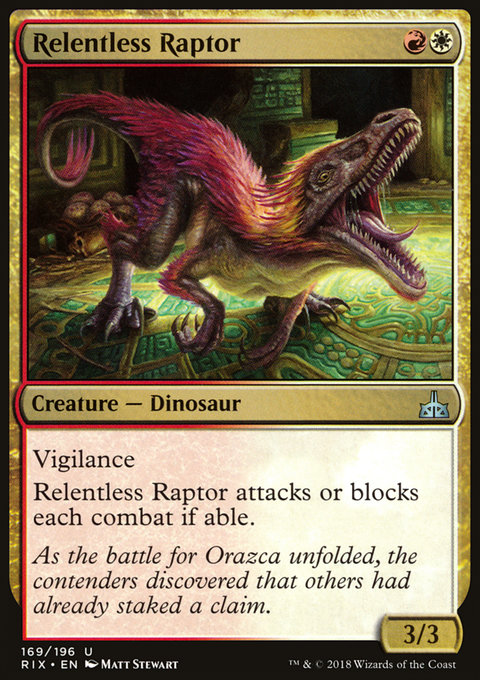 Relentless Raptor