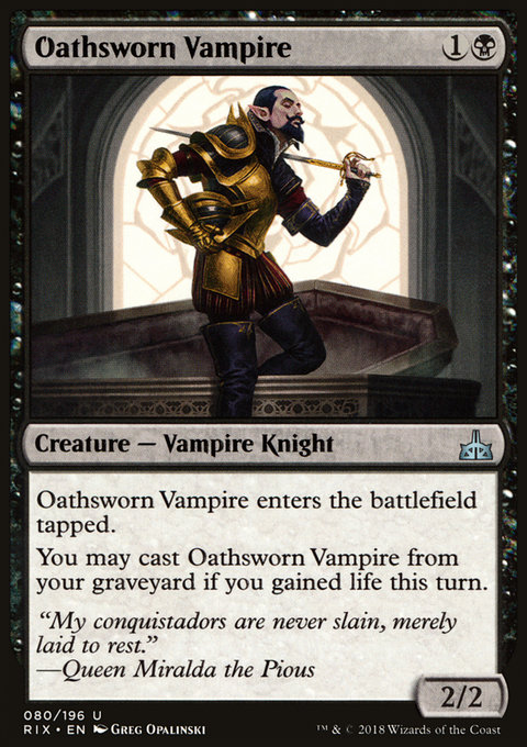 Oathsworn Vampire