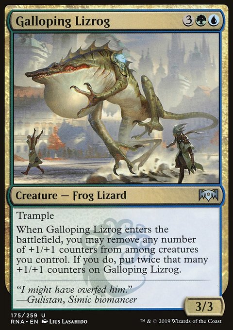 Galloping Lizrog