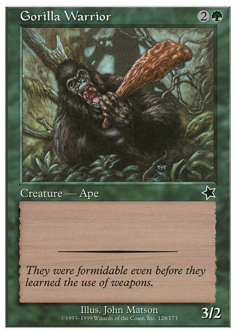 Gorilla Warrior