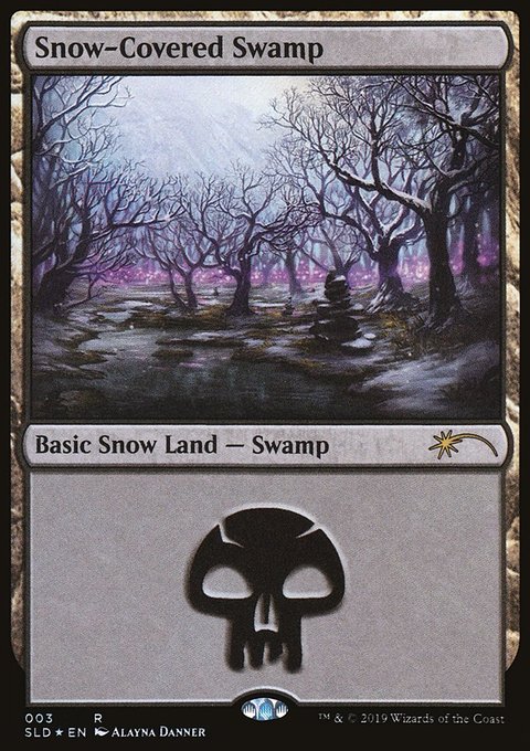 Snow-Covered Swamp