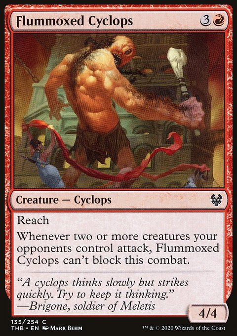 Flummoxed Cyclops