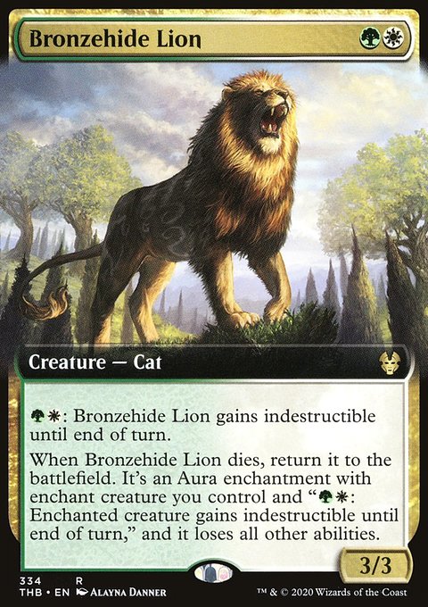 Bronzehide Lion