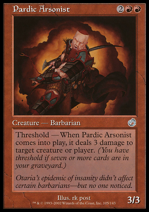 Pardic Arsonist