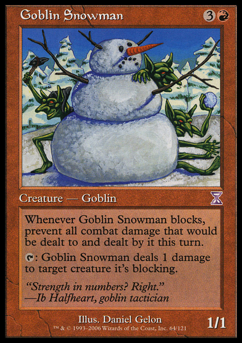 Goblin Snowman