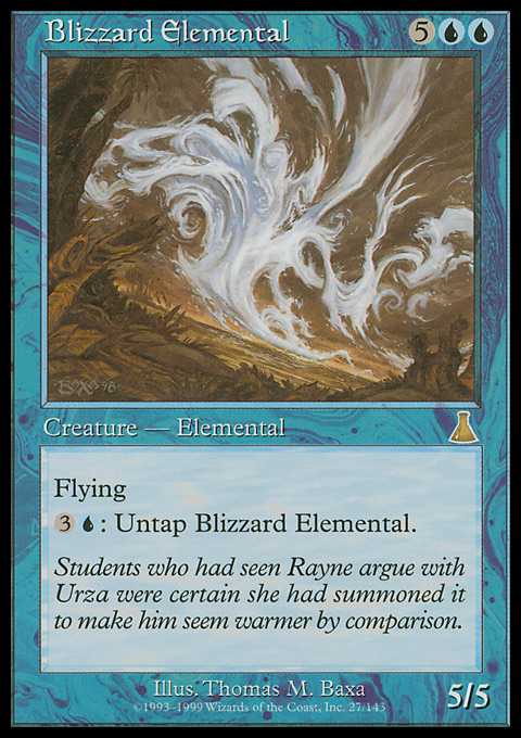 Blizzard Elemental