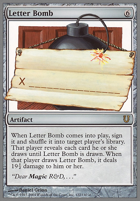 Letter Bomb