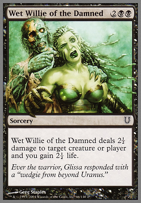 Wet Willie of the Damned