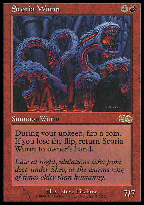 Scoria Wurm