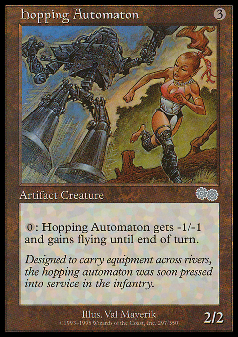 Hopping Automaton