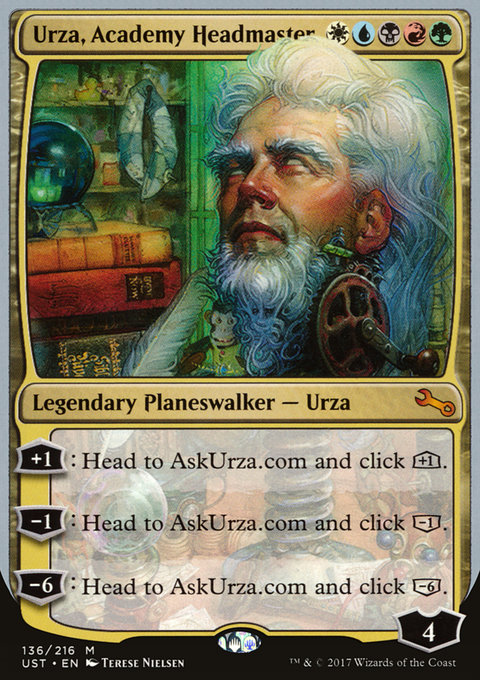 Urza, Academy Headmaster