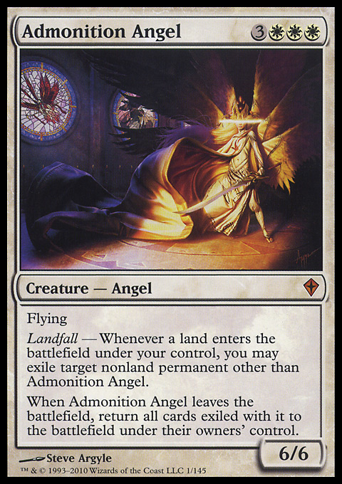 Admonition Angel