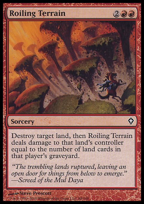 Roiling Terrain