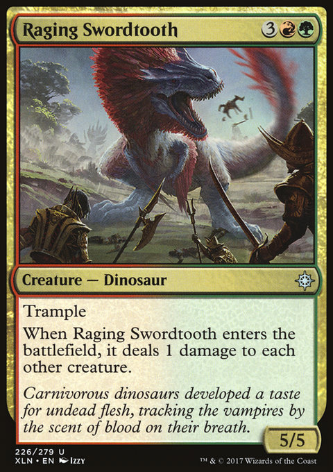 Raging Swordtooth