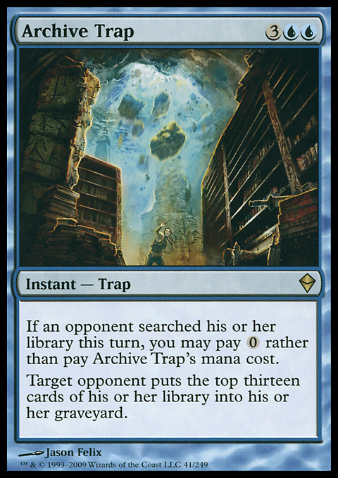 Archive Trap